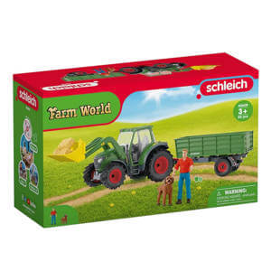 Schleich Tractor with Trailer 42608